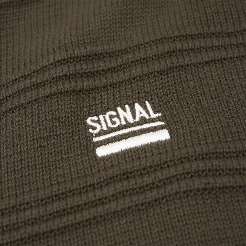 Signal Knitwear STEFAN OLIVE MELANGE